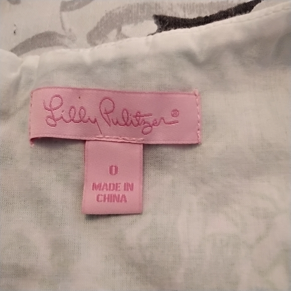 Lilly Pulitzer Janice It's A Zoo Limeade Shift Dress - 0 - Picture 8 of 12